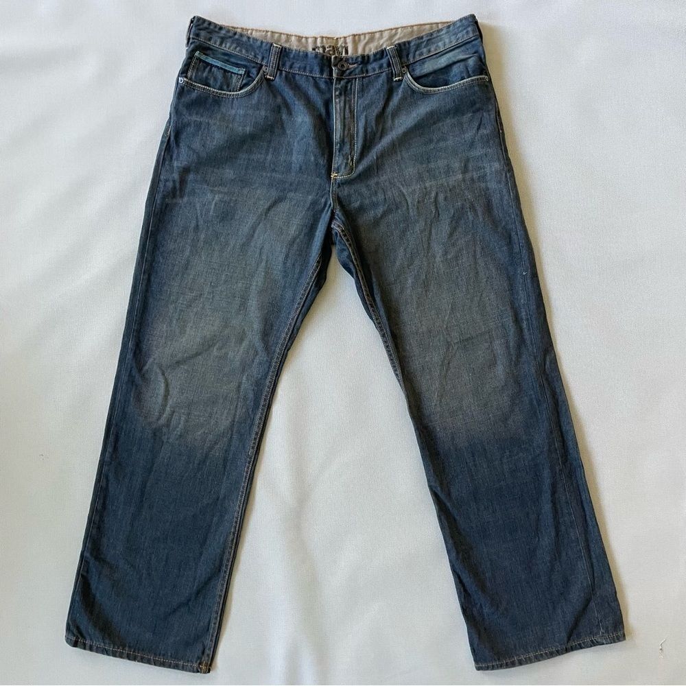 Mavi Matt Relaxed Baggy Vintage Wash Jeans Men’s Size 38x32 - Picture 7 of 10